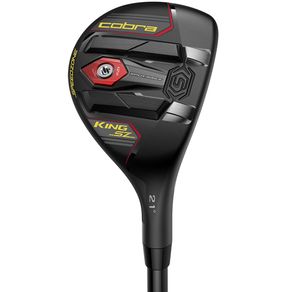 Cobra King SPEEDZONE Hybrid - Black/Yellow 5001186-Right 4 Hybrid Graphite Stiff UST RECOIL ESX