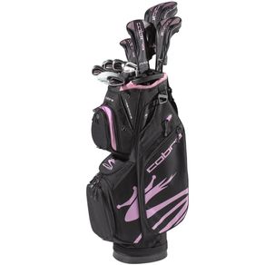 Cobra Women\'s F-Max Package Set - Black 5001344-Right Steel/Graphite Combo Ladies