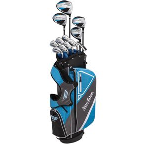 Tour Edge Juniors\' Bazooka 370 Varsity Package Set 5002457-Right 13PC Steel/Graphite Combo Junior