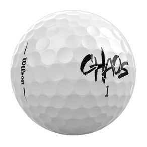 Wilson Chaos Golf Balls 5004584-White 24 Pack, white