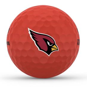 Wilson Duo Optix NFL Red Golf Balls 5005120-Arizona Cardinals  Size dozen