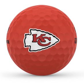 Wilson Duo Optix NFL Red Golf Balls 5005123-Kansas City Chiefs  Size dozen