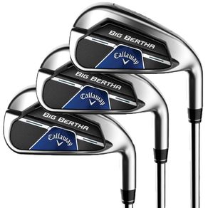 Callaway Big Bertha B21 Iron Set 5005367-Right 5PC / 6-PW Steel Stiff KBS MAX CT80