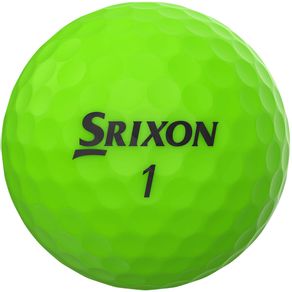 Srixon Soft Feel 12 Brite Golf Balls 5005668-Green Dozen, green