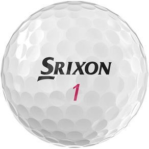 Srixon Soft Feel Lady Golf Balls 5006139-White Dozen, white