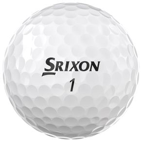 Srixon Z-Star Golf Balls 5006359-White Dozen, white