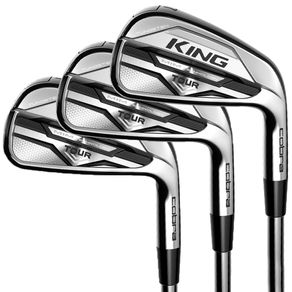 Cobra King Tour MIM Iron Set 5006376-Right 7PC / 4-PW Steel Stiff Steel (Stock)