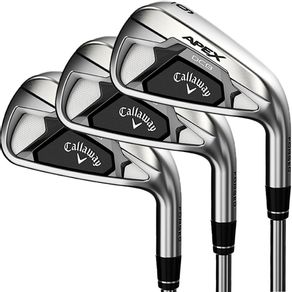 Callaway Apex DCB Iron Set 5006749-Left 7PC / 5-PW + AW Steel Regular TRUE TEMPER ELEVATE ETS 85