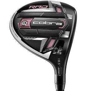 Cobra Women\'s RADSPEED Fairway - Black/Pink 5007490-Right 5 Wood Ladies EVENFLOW RIPTIDE