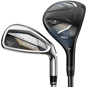 Wilson D9 Combo Set 5008389-Right 8PC / 4,5 Hybrids + 6-PW + GW Graphite Regular Stock Graphite