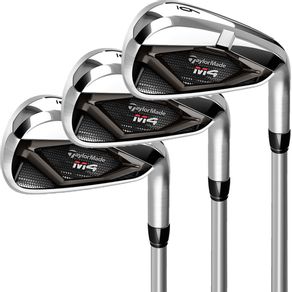 TaylorMade M4 Iron Set 5008836-Right 7PC / 5-PW + AW Steel Regular Steel (Stock)