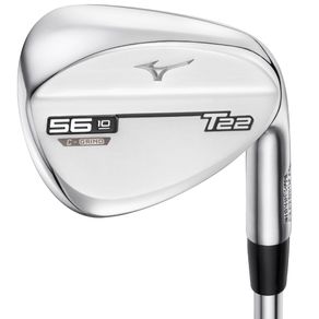 Mizuno T22 Satin Chrome Wedge 5010048-Right 46 Degree 06 Bounce Steel Wedge