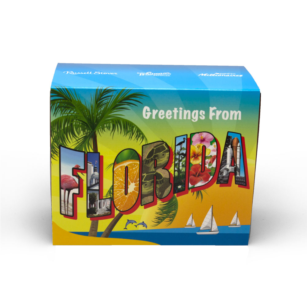 greetings from florida pick & mix box | build your own | chocolates | by russell stover