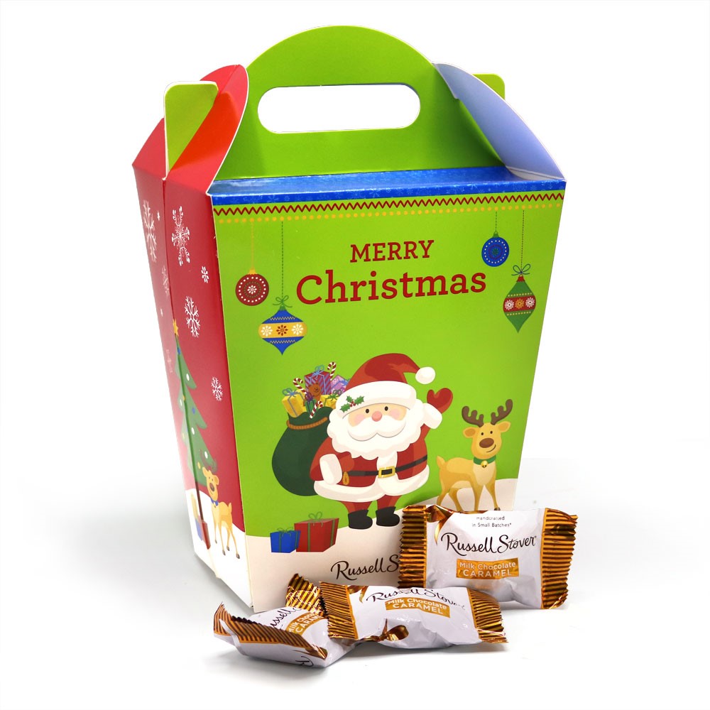 santa pick & mix 2 lb. tote | build your own | chocolates | by russell stover