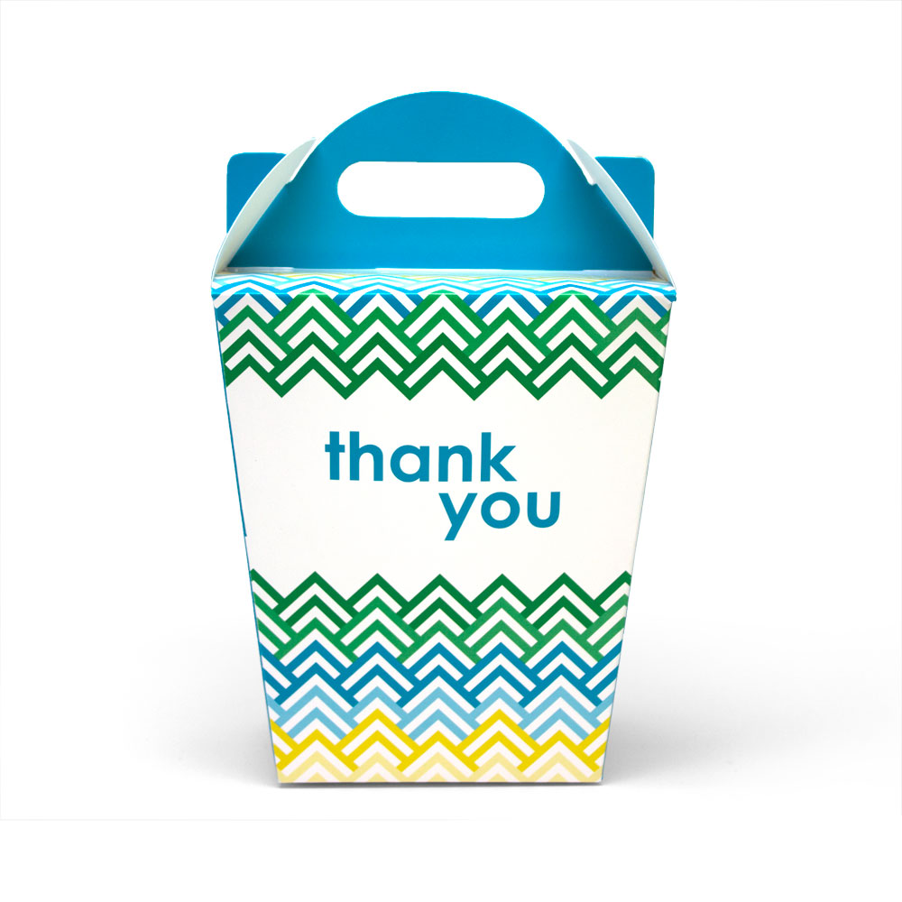 thank you geometric pick & mix, 2 lb. tote | build your own | chocolates | by russell stover