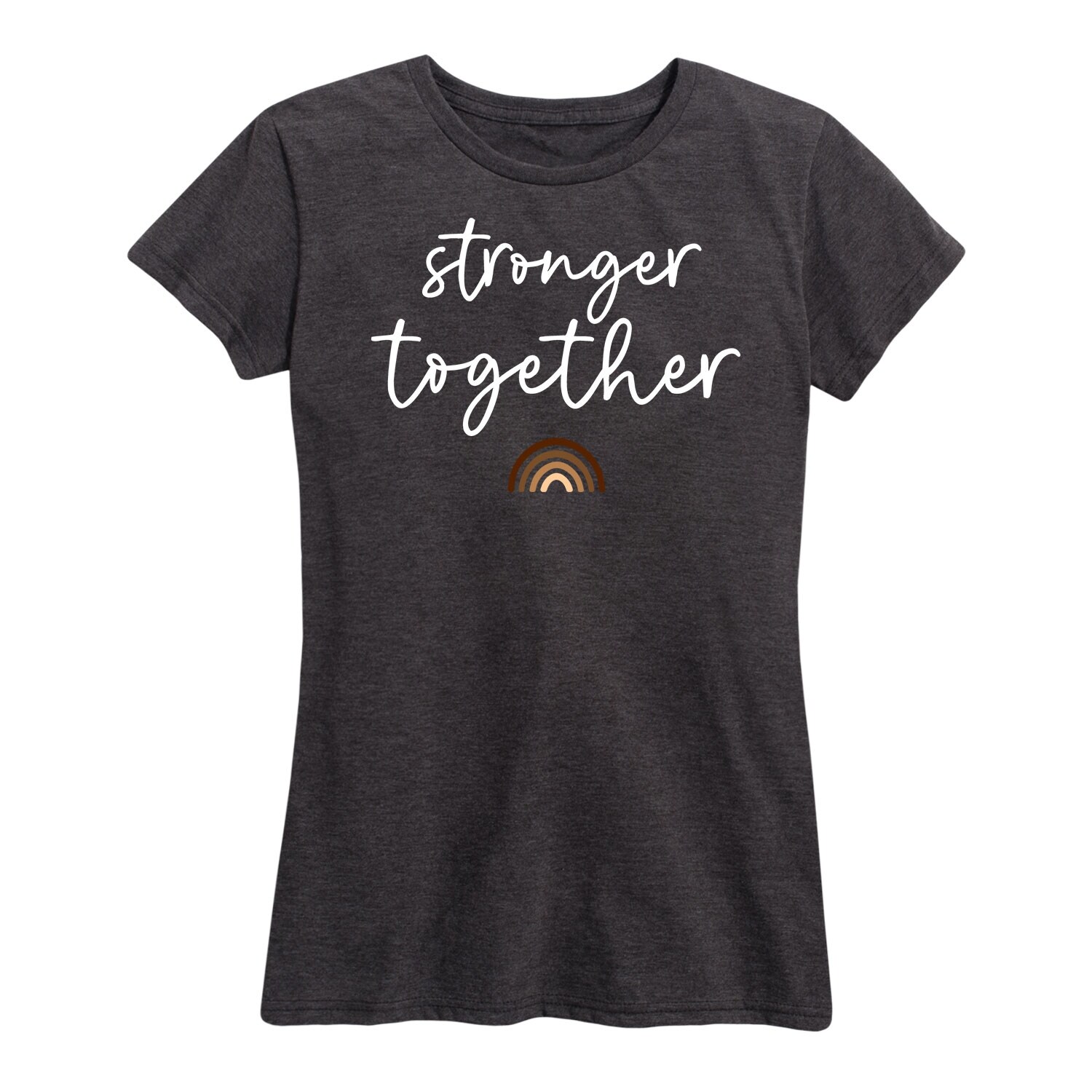 Stronger Together Rainbow - Women's Short Sleeve Graphic T-Shirt