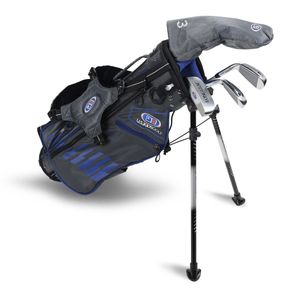 U.S. Kids UL 4 Club Stand Set - Graphite 6001184-Gray/Blue  Size 45\