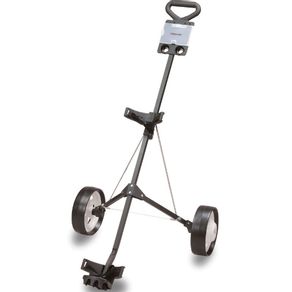 JEF World Of Golf Deluxe Steel Push Cart 6002171-Black, black