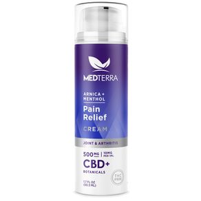 Medterra CBD Pain Relief Cream - 500MG 6004788- Size 1.7 oz