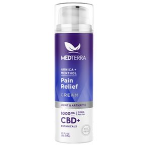 Medterra CBD Topical Pain Relief Cream - 1000MG 6004789- Size 1.7 oz