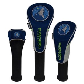 NBA Headcover Set 6004935-Minnesota Timberwolves  Size 3 pk