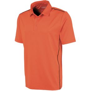 Sunice Men\'s Franko Body Mapping Polo 6005483-Spicy Orange/Black  Size md, spicy orange/black