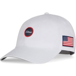 Titleist Men\'s Stars & Stripes Montauk Garment Wash Hat 6006848-White/Navy  Size one size fits most, white/navy