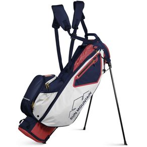 Sun Mountain 3.5 LS Stand Bag 6007082-Red/White/Navy, red/white/navy