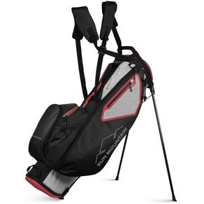 Sun Mountain 3.5 LS Stand Bag 6007089-Cement/Black/Red, cement/black/red