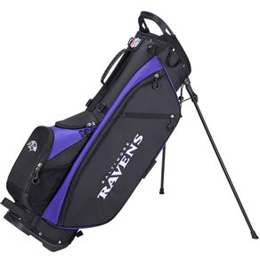 Wilson NFL Stand Bag 6007471-Baltimore Ravens