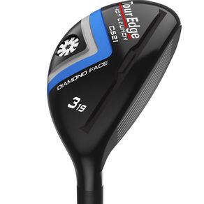 Tour Edge Hot Launch C521 Hybrid 6007712-Right 4 Hybrid Graphite Senior ALDILA ROGUE 55G