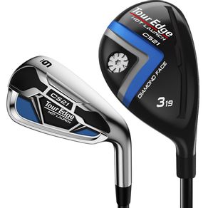 Tour Edge Hot Launch C521 Combo Set 6007786-Right 7PC / 4,5 Hybrids + 6-PW Graphite Stiff ALDILA ROGUE 65G