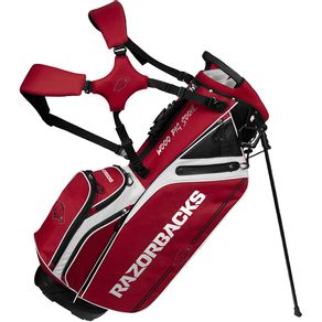 Team Effort NCAA Caddie Carry Hybrid Stand Bag 6009125-University of Arkansas Razorbacks