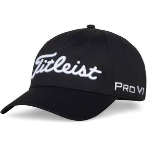 Titleist Men\'s Tour Performance SF Hat 6009408-Black/White  Size one size fits most, black/white