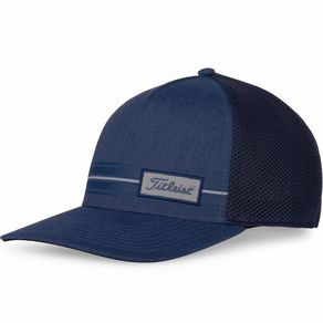 Titleist Men\'s Surf Stripe Laguna Hat 6009416-Navy/Gray  Size one size fits most, navy/gray