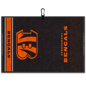 Team Effort Jacquard Golf Towel - NFL 6009446-Cincinnati Bengals