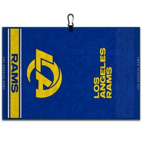 Team Effort Jacquard Golf Towel - NFL 6009453-Los Angeles Rams