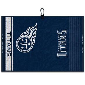 Team Effort Jacquard Golf Towel - NFL 6009460-Tennessee Titans