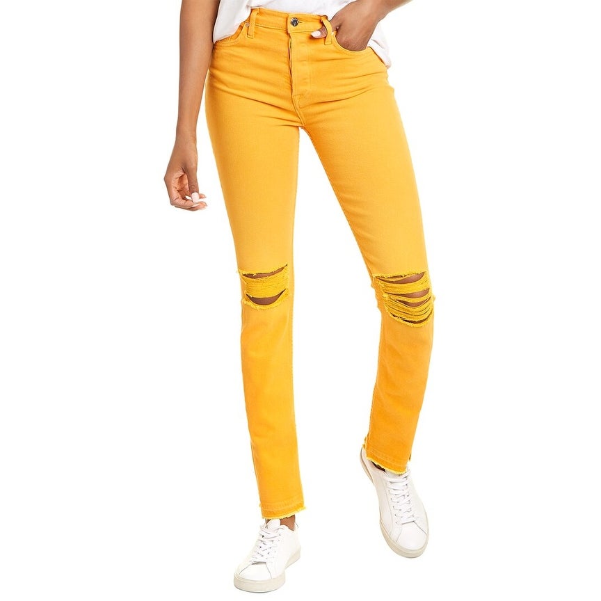 Cotton Citizen High Split Skinny Leg Jean