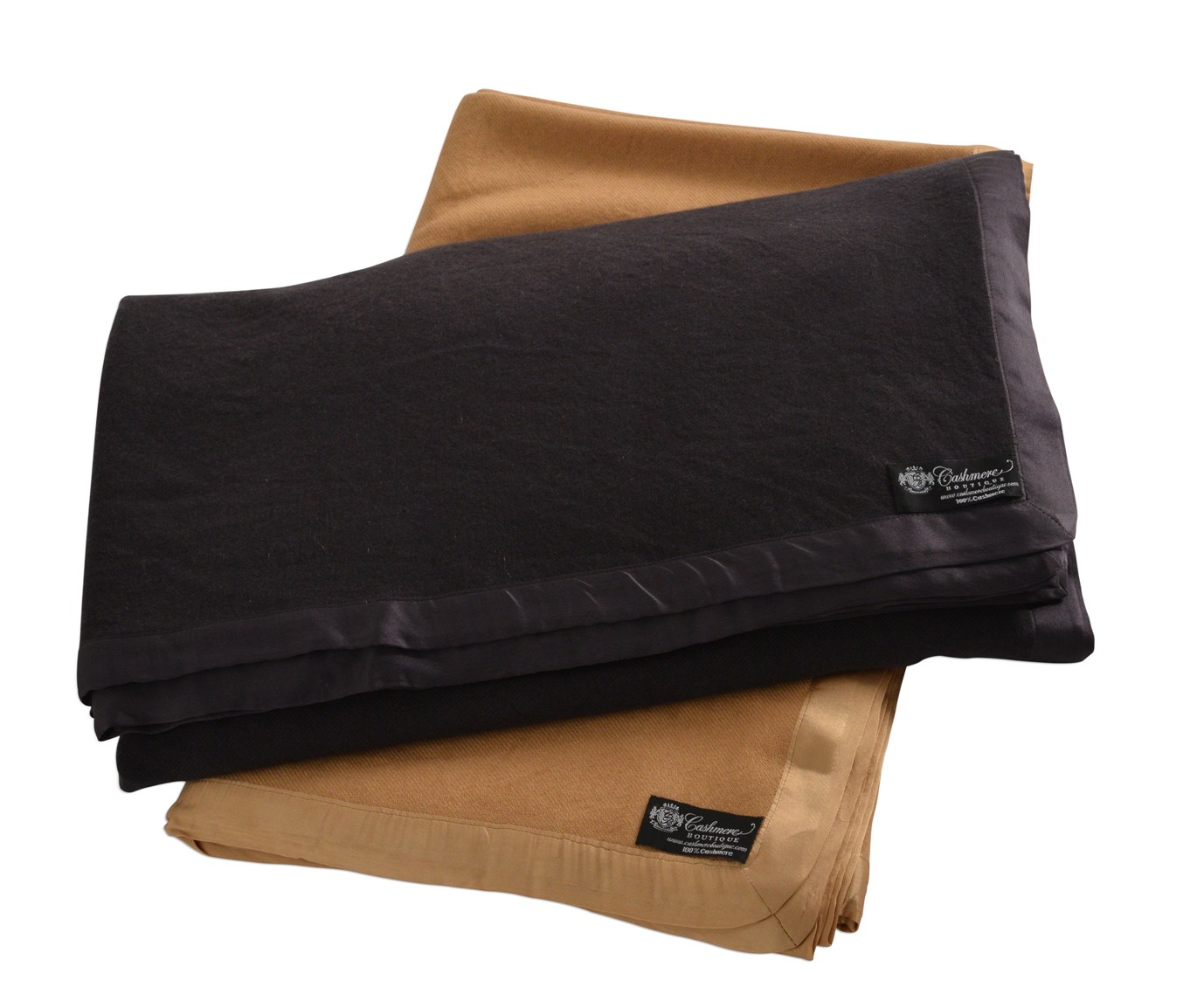 Pure Cashmere King Blanket in 4 Ply (Black, 90\