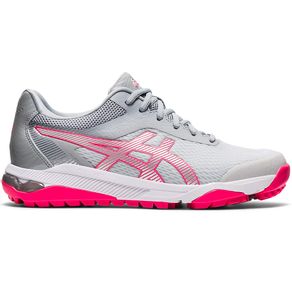 Asics Women\'s Gel Course Ace Spikeless Golf Shoes 7000048-Glacier Gray/Pink Cameo  Size 6 M, glacier gray/pink cameo