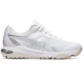 Asics Women\'s Gel Course Ace Spikeless Golf Shoes 7000057-White/Pure Silver  Size 6 M, white/pure silver