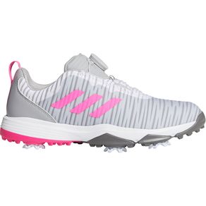 adidas Jr. Codechaos BOA Golf Shoes 7000478-Gray/Scream Pink/Gray Four  Size 1.5 M, gray/scream pink/gray four
