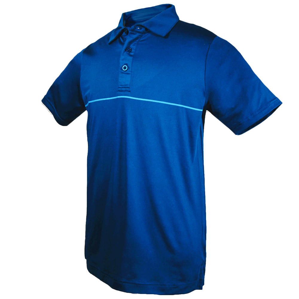 Garb Junior Boys Christopher Performance Polo  Size SM, Blue