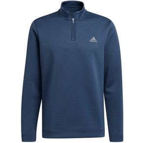 adidas Men\'s Primegreen Water Resistant 1/4 Zip Pullover 7001835-Crew Navy  Size lg, crew navy