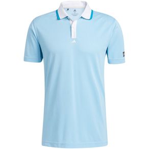 adidas Men\'s Equipment Primegreen Polo 7001847-Sonic Aqua  Size 2xl, sonic aqua