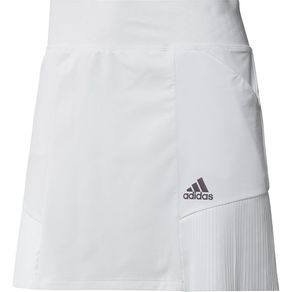 adidas Women\'s Primegreen Sport Skort 7002839-White  Size lg, white