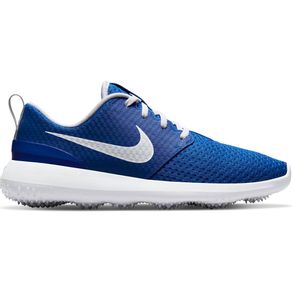 Nike Women\'s Roshe G Golf Spikeless Golf Shoes 7003829-Racer Blue/Pure Platinum/White  Size 5 M, racer blue/pure platinum/white