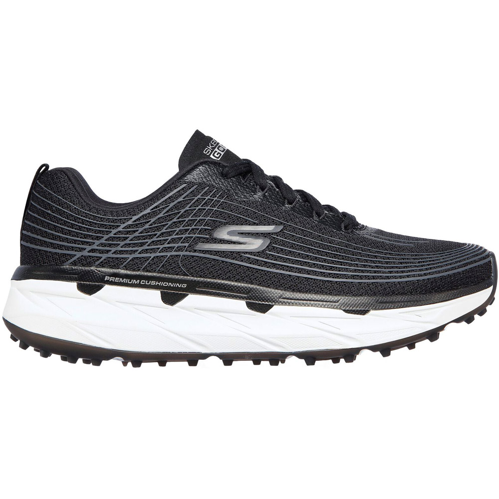 Skechers Men\'s Max Cushioning GO GOLF Ultra Max Golf Shoes  Size 8, Black/White