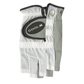 Tour X Women\'s Cool X 1/2 Finger Gloves 911885-White  Size sm Right, white